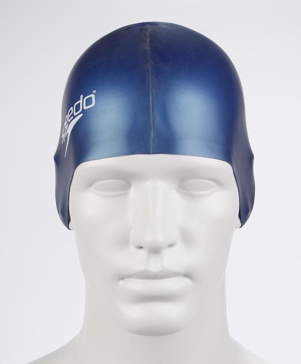 Actual product image Speedo Plain Flat Silicone Cap