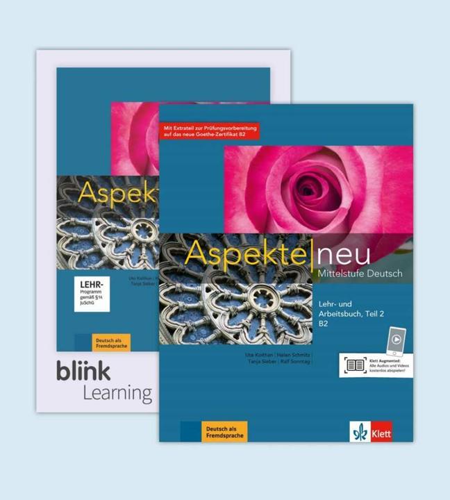 Produktbild Aspekte neu B2 - Teil 2 - Media Bundle (Deutsch, Helen Schmitz, Ralf Sonntag, Tanja Mayr-Sieber, Ulrike Moritz, Ute Koithan, 2020)