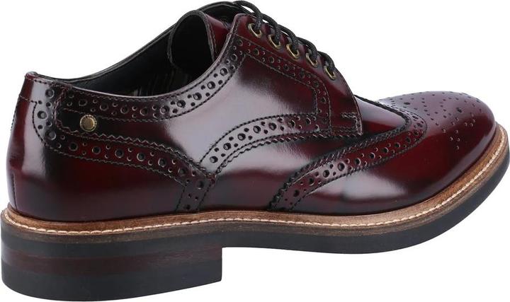 Actual product image Base London Mens Woburn Excel Leather Brogues (50.5)