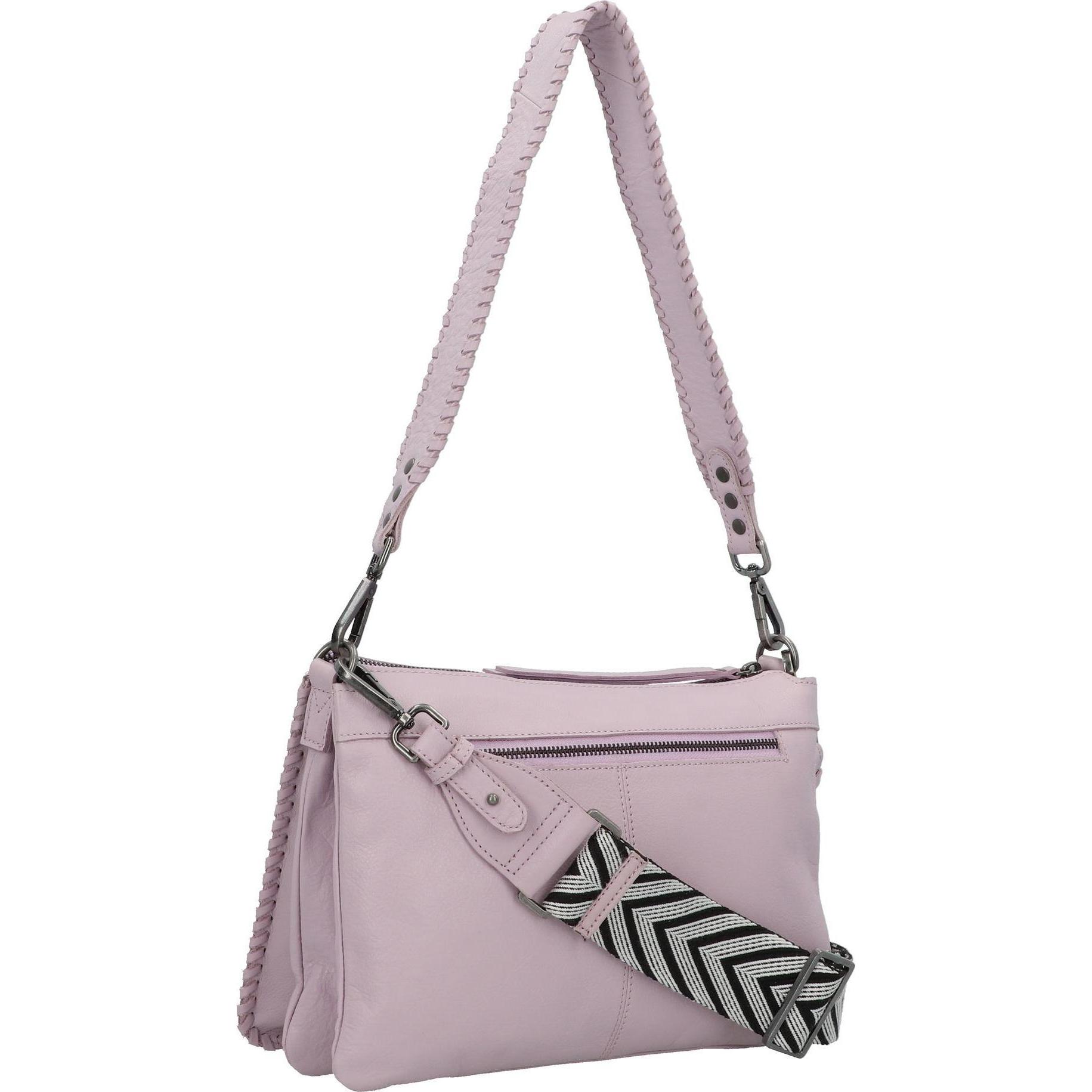 Thumbnail - Harbour 2nd, Handtasche, Just Pure Schultertasche Leder 31 cm, Violett