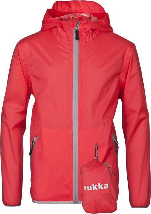Actual product image Rukka Kids rain jacket Shelter cayenne (104)