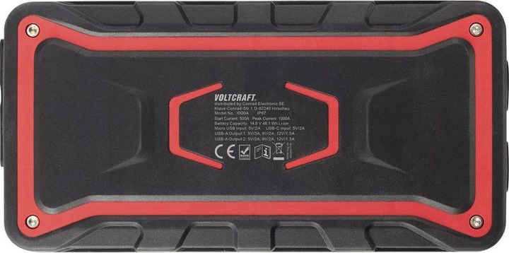 Produktbild Voltcraft Schnellstartsystem (1000 A, 13000 mAh)