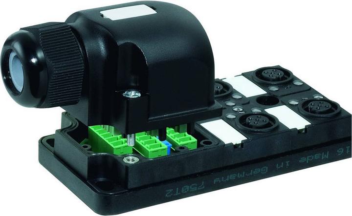 Actual product image Murr Elektronik MVP12, 4xM12, plug-in. Hood FK PIN's individually executed replacement for 277303