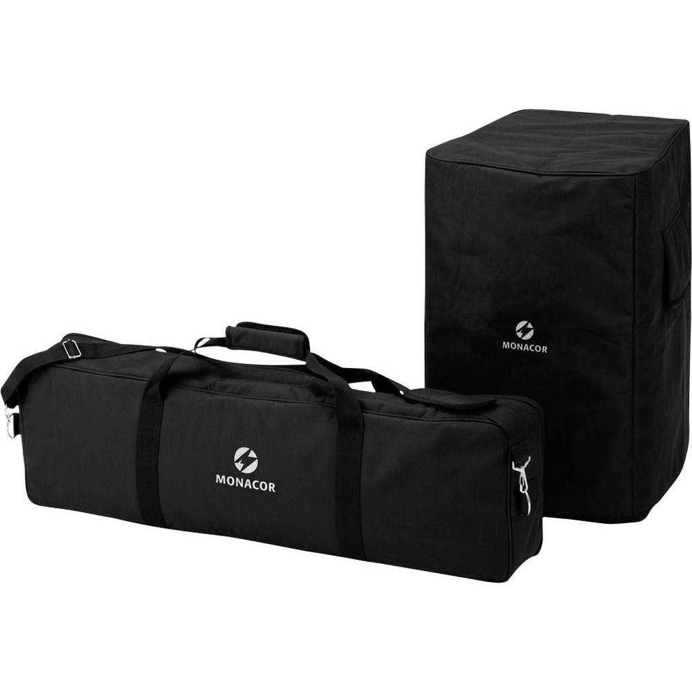Thumbnail - Monacor Boxen-Taschenset zu VERT-12, PA Lautsprecher, Schwarz