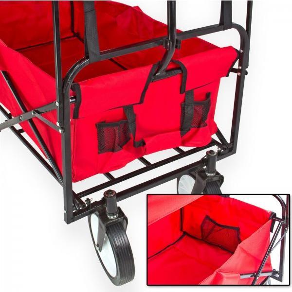 Image du produit Dema Chariot à bras, pliable avec toit