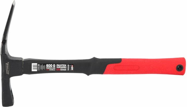 Actual product image Awtools Młotek Murarski 600g Włókno Black Line (600 g)