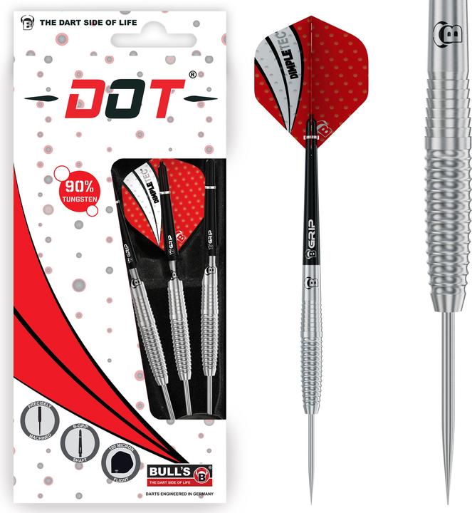 Actual product image Bull's Dot D1 90% Tungsten Steel Dart (24 g)