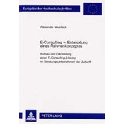 E-Consulting - Entwicklung eines Rahmenkonzeptes, Fachbücher von Alexander Wurdack