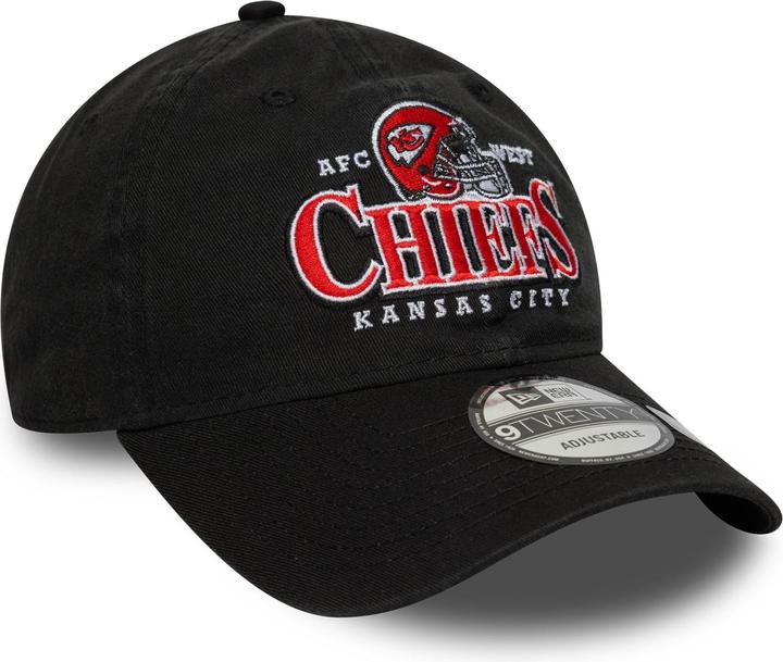 Actual product image New Era 9Twenty Adjustable Cap - Helmet Kansas City Chiefs