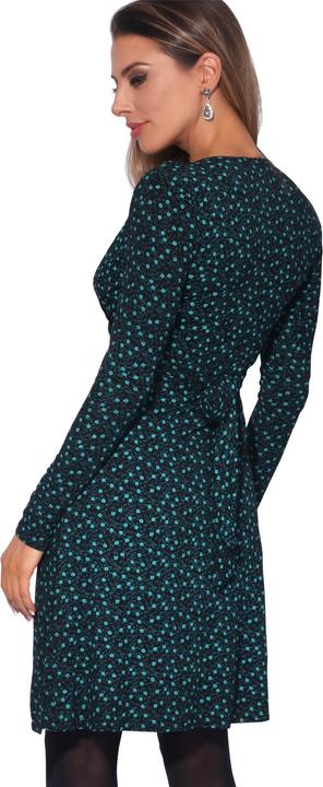 Immagine prodotto Krisp Abito floreale Wrap Optics Maniche lunghe (34)