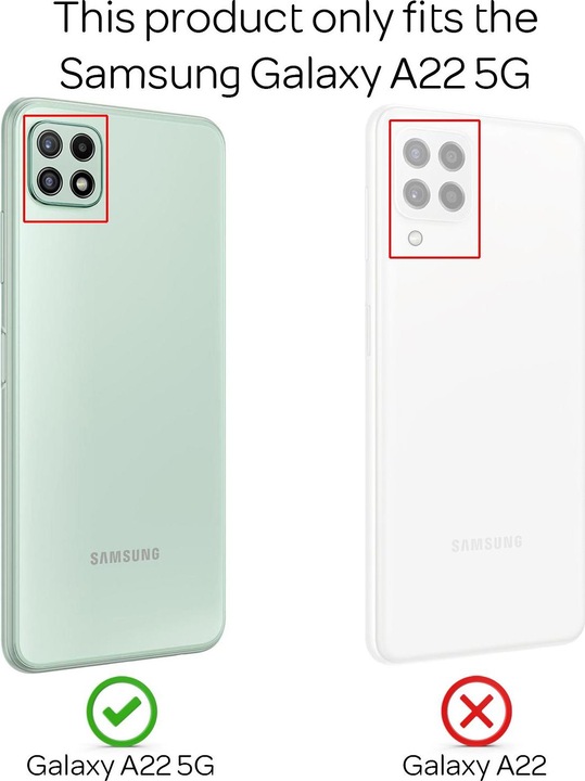 Image du produit Nalia Coque Brillante (Samsung Galaxy A22 5G)