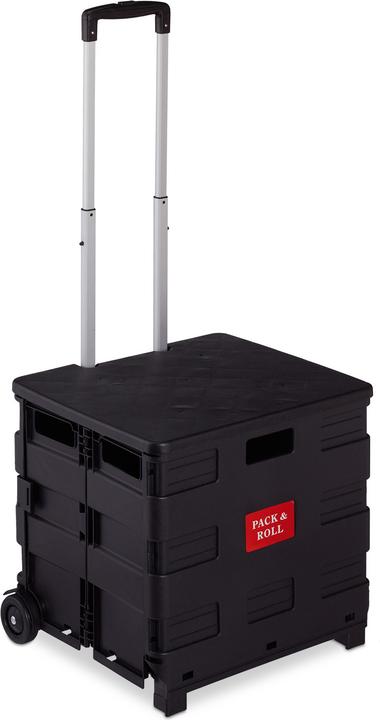 Actual product image Relaxdays Shopping trolley foldable