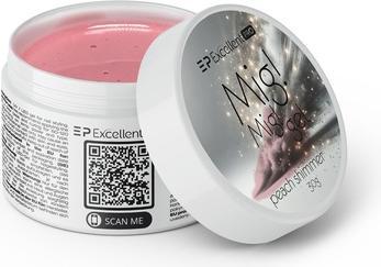 Excellent PRO Mig Mig Building Gel Peach Shimmer 30g (Hair gel)