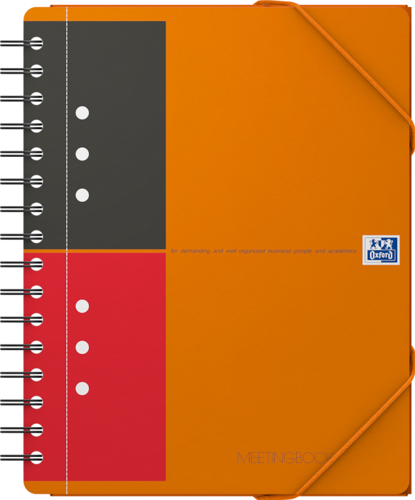 Produktbild Oxford Meetingbook (A5+, Liniert, Weicher Einband)