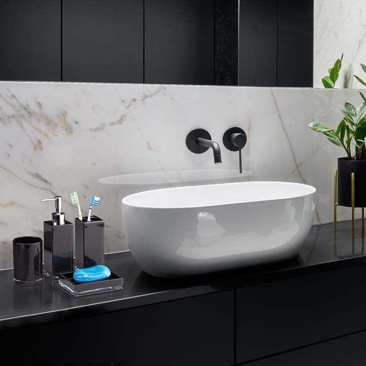 Immagine prodotto Relaxdays Set da 4 pezzi di accessori da bagno