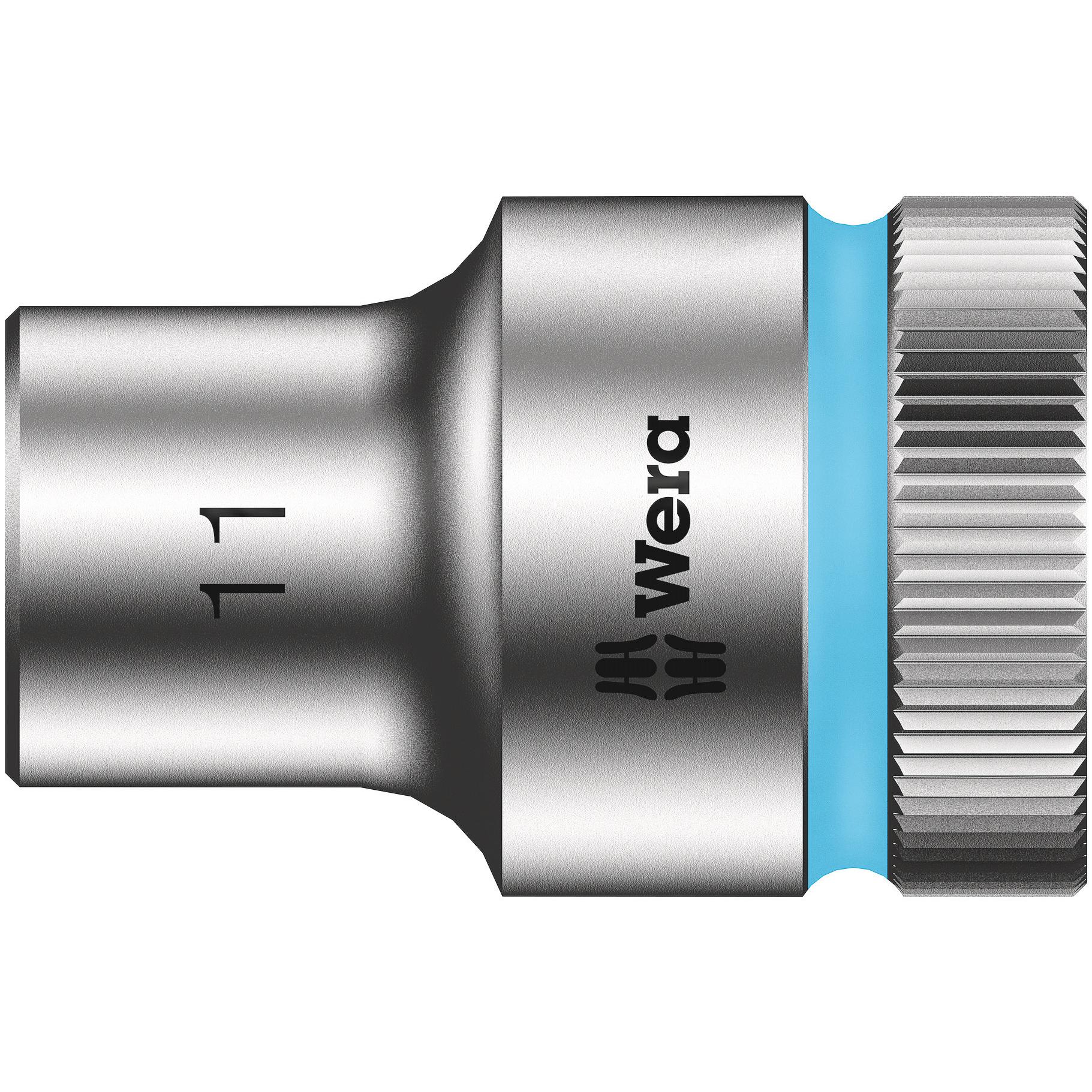 Wera, Steckschlüssel + Stecknuss, 8790 HMC Zyklop Nuss 11,0 (11 mm)