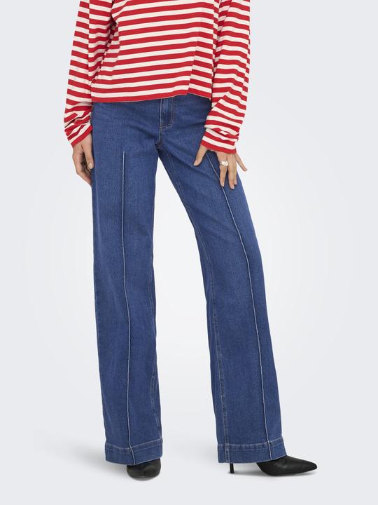 Produktbild Only ONLJUICY Hohe Taille Weiter Beinschnitt Jeans Jeans mit weitem Bein (30)