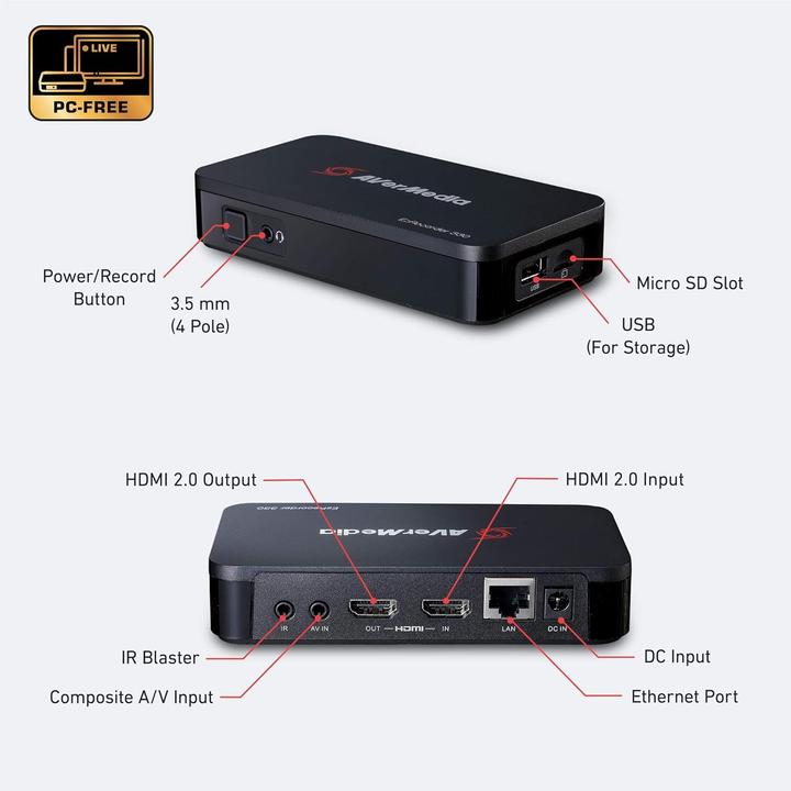 Image du produit AVerMedia EzRecorder 330 - Enregistreur AV numérique