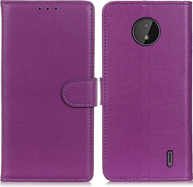 Produktbild MU Classic Litchi Leder Bookcover Series (Nokia C10, Nokia C20)