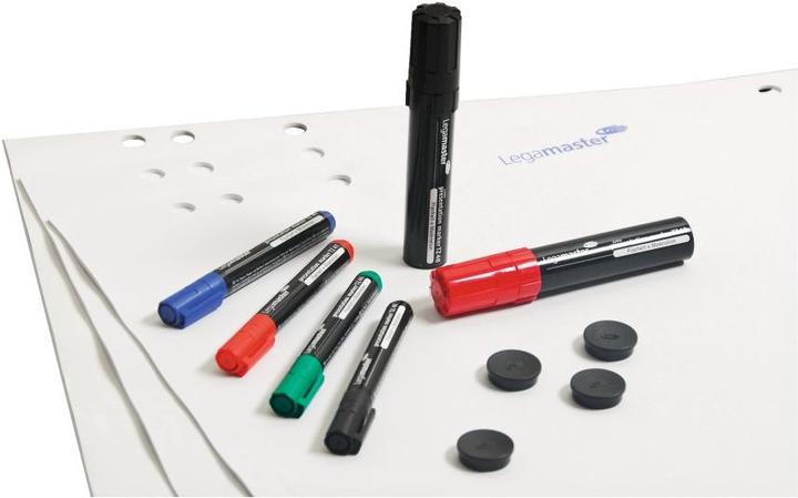 Image du produit Legamaster Flipchart-Marker Zubehörset, 20 Blatt Blanco, 3 Stück (14x)