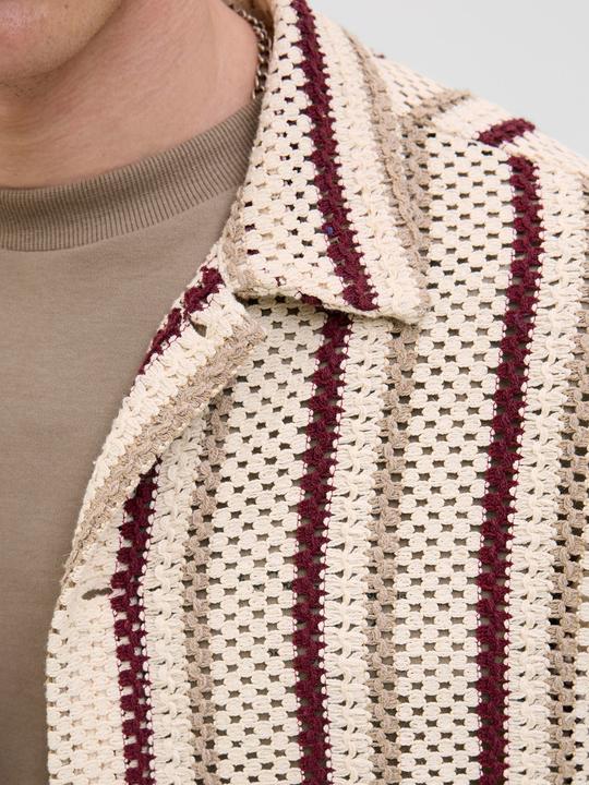 Produktbild Jack & Jones Jorbellagio Crochet Shirt Ss Sn (XXL)
