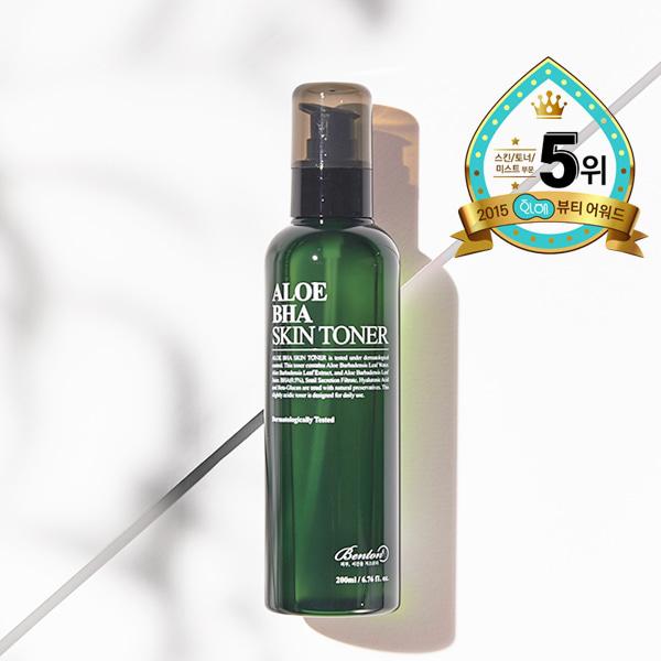 Actual product image Benton Aloe BHA (Face toner, 200 ml)