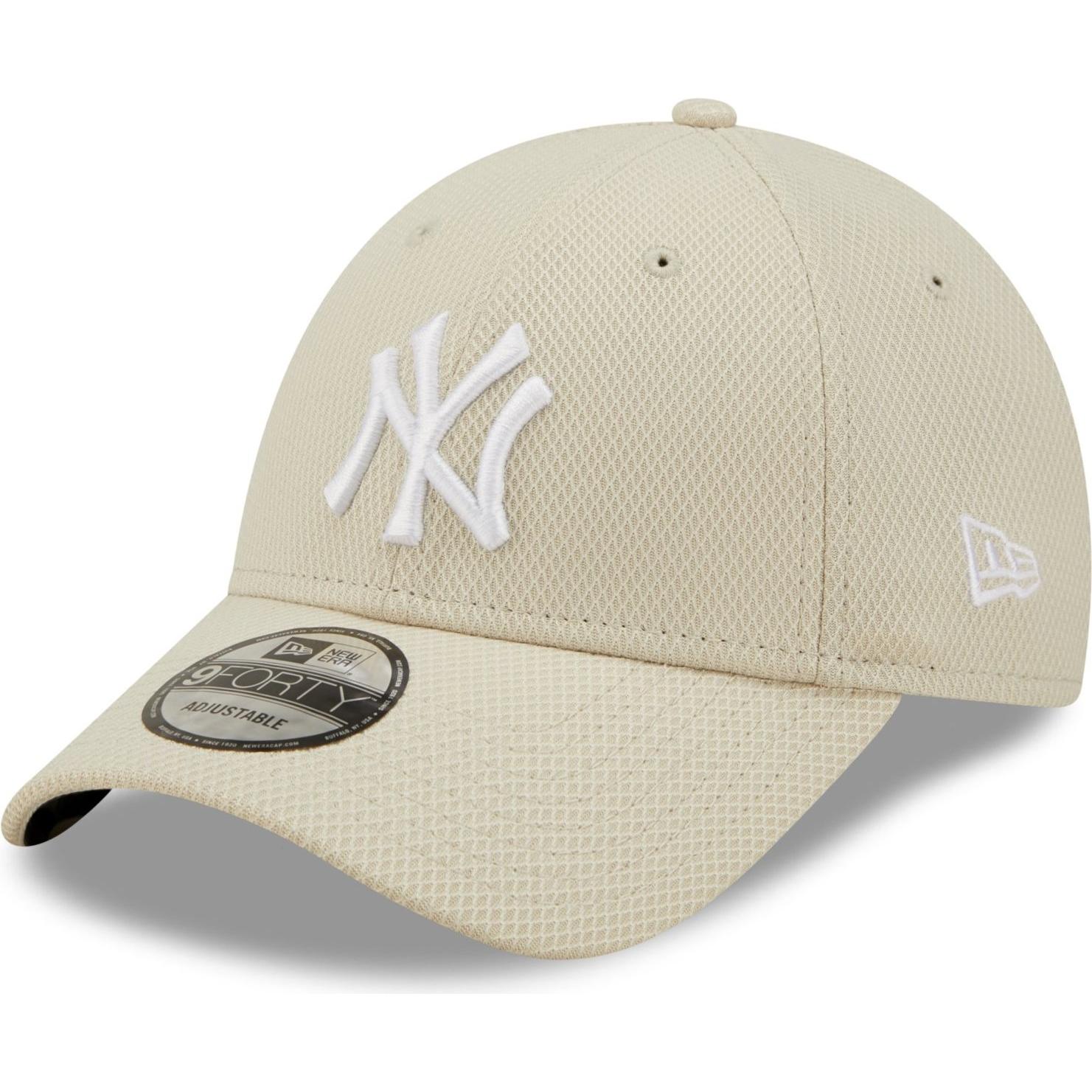 New Era, Herren, Cap, 9Forty Diamond Era New York Yankees, Beige, (One Size)