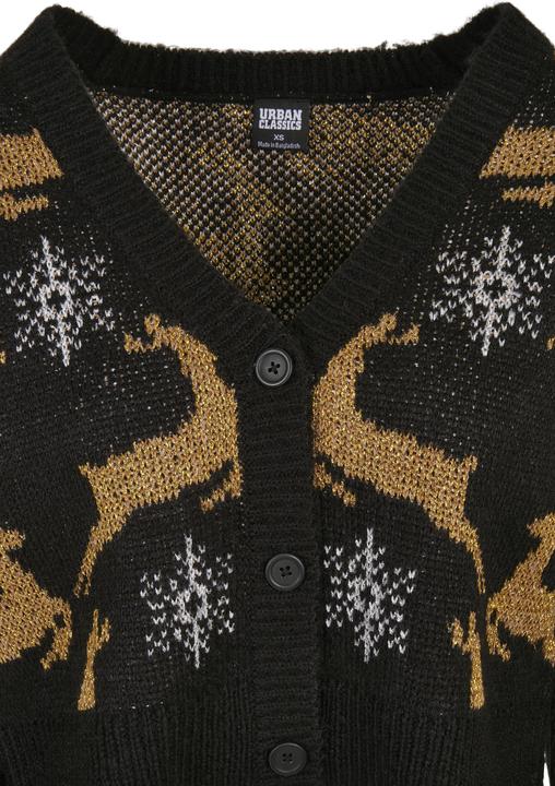 Image du produit Urban Classics Cardigan de Noël court et surdimensionné pour femmes (XL)