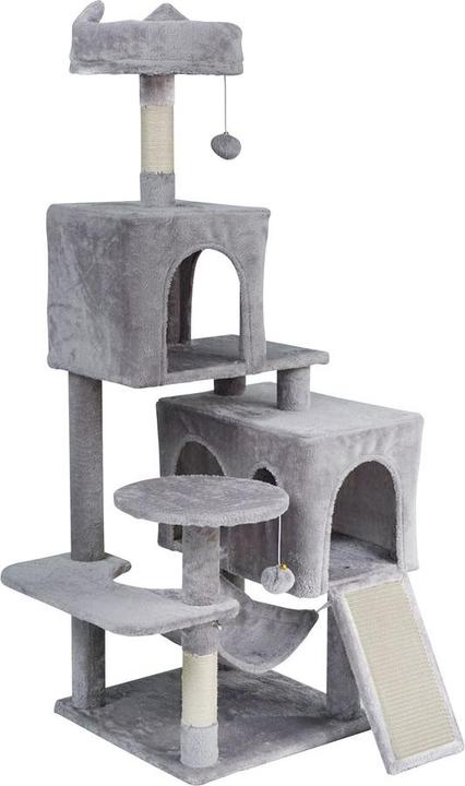 Actual product image Rebel Drapak dla kota 45x45x137 cm, szary, ANIMALS (137 cm, szary)