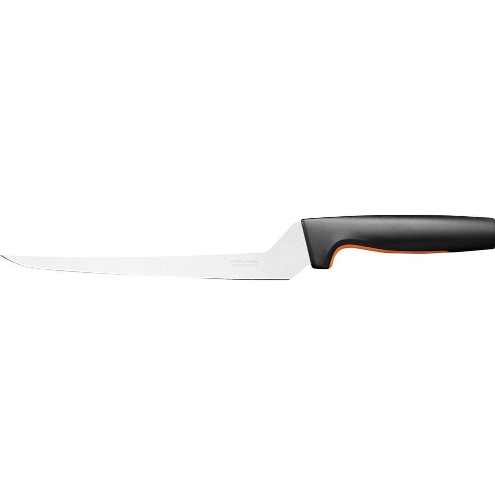 Fiskars 1057540 Küchenmesser Edelstahl (e) Filiermesser, Küchenmesser, Schwarz, Orange
