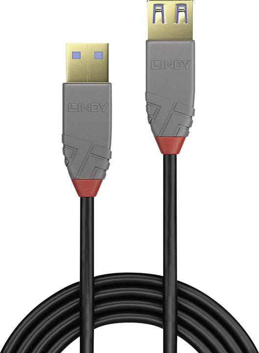 Image du produit Lindy USB A - USB A (2 m, USB 3.0)