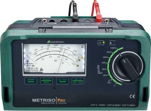 Actual product image Gossen Insulation meter Metrawatt Metriso Pr (CAT II 1000V, CAT III 600V, CAT IV 300V)
