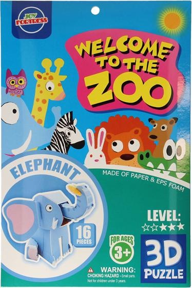 Actual product image 3D elephant kit