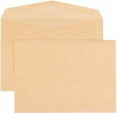 Produktbild GPV Briefumschl„ge, C6, 114 x 162 mm, blau, gummiert (114 x 162 mm, 500 x)