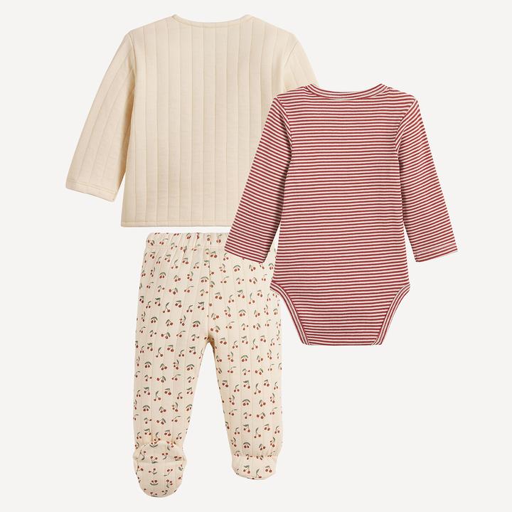 Produktbild La Redoute Collections Geburtsset 3-teilig (56)