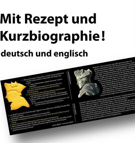 Produktbild Phil Goods Guetzliform Friedrich II rot