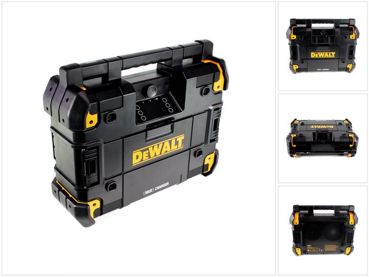 Image du produit DeWalt DWST1-81078 Radio de chantier TSTAK fonctionnant sur Batterie et sur Secteur (DAB+ DAB, FM, Bluetooth)