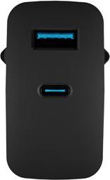 Produktbild Genesis Ladowarka sieciowa Natec Ribera Gan 1x USB-A + 1x USB-C 45W czarna (45 W)