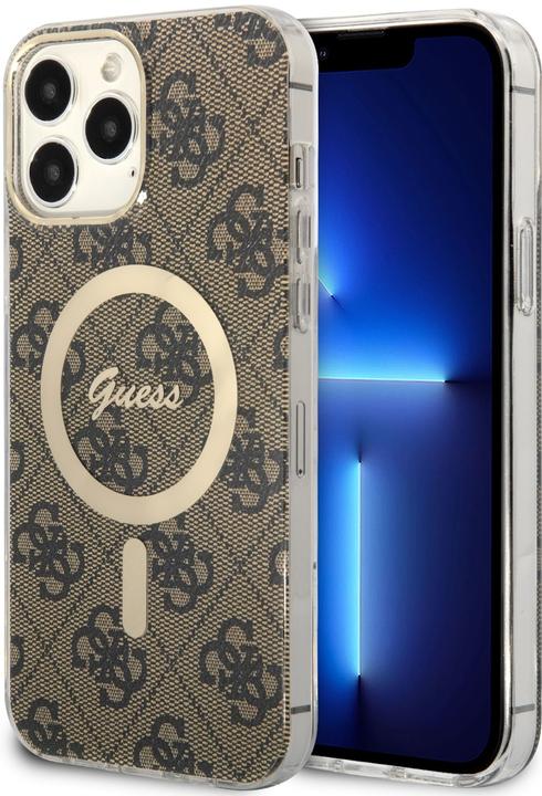 Produktbild Guess GUHMP14XH4STW iPhone 14 Pro Max 6.7" br?zowy/brown hardcase 4G MagSafe (Apple iPhone 14 Pro Max)