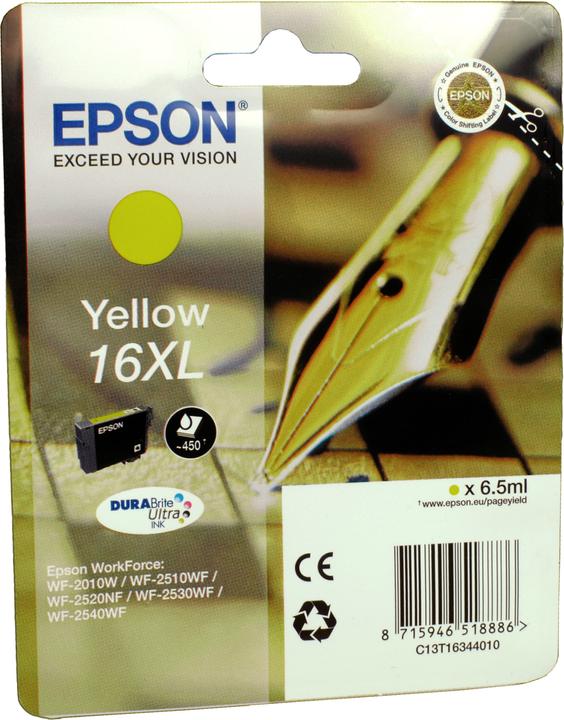 Actual product image Epson 16XL DuraBrite Ultra (Y)