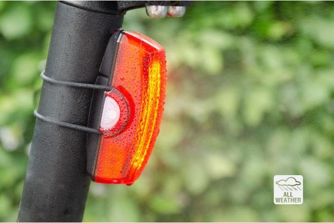 Actual product image CatEye Rapid X G kinetic TL-LD710GK taillights (50 lm)