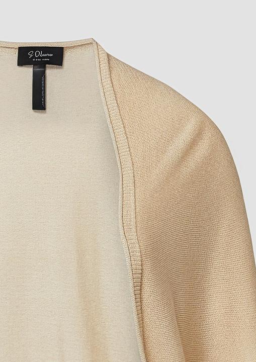 Produktbild s.Oliver Leichter Feinstrick-Cardigan mit Glitzergarn (One Size)