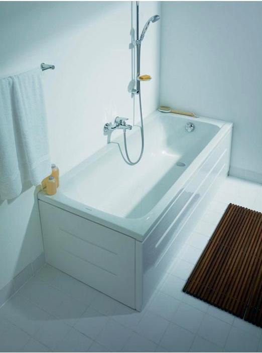 Produktbild Duravit Ab-/Überlaufgarnitur für seitlichen Ablauf chrom (Überlaufgarnitur, 1 1/4")