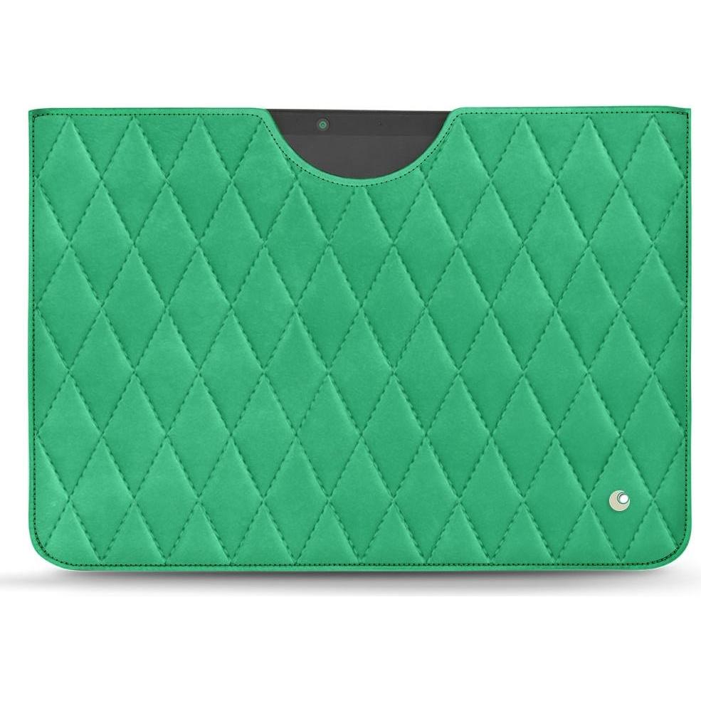 Noreve Lederschutzhülle (Microsoft Surface Pro X), Tablet Hülle, Grün