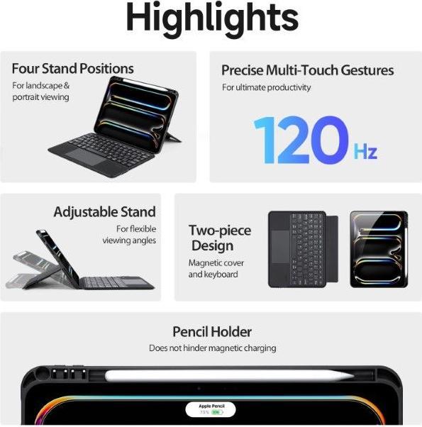 Actual product image Dux Ducis DK Series Keyboard Case (US)