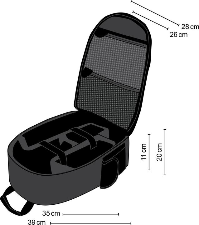 Image du produit mantona Azurite (Sac à dos photo, 24.15 l)
