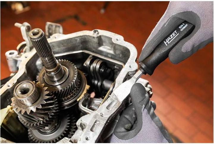 Actual product image HAZET Blunt scraper 824-1 ∙ Flat profile ∙ 0.5 x 23 mm