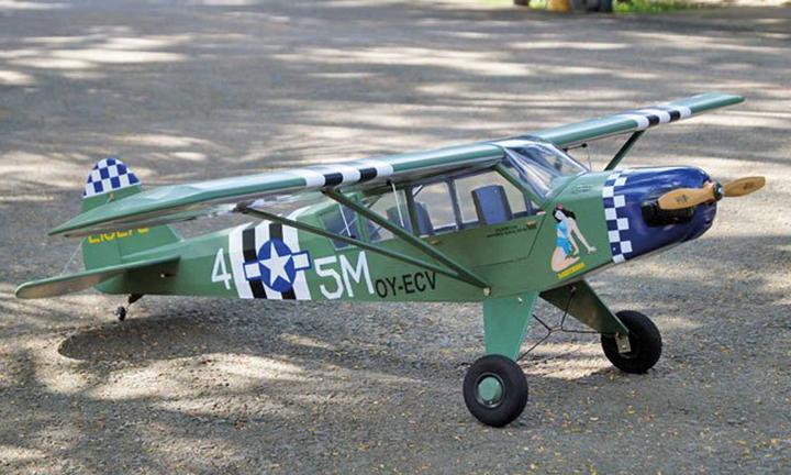 Actual product image Pichler Piper PA-18 Grasshopper 1630 mm ARF (Multi motor)