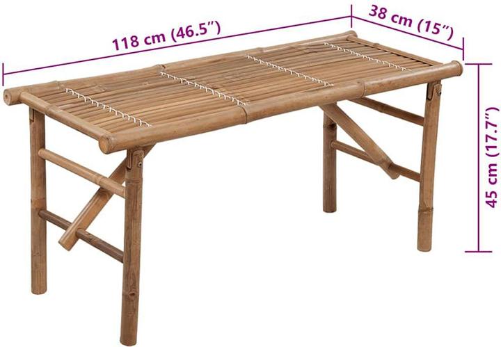 Produktbild vidaXL Gartenbank