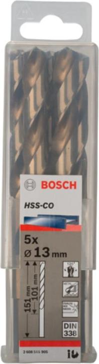 Actual product image Bosch Professional Zubehör PRO Stainless Steel HSS-Co twist drill, 13 x 101 x 151 mm (13 mm)